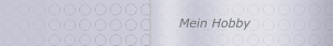 Mein Hobby